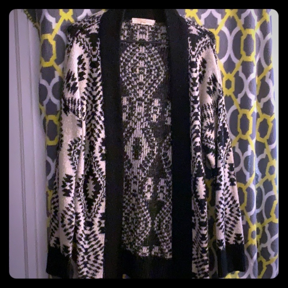 Boho heavy cardigan